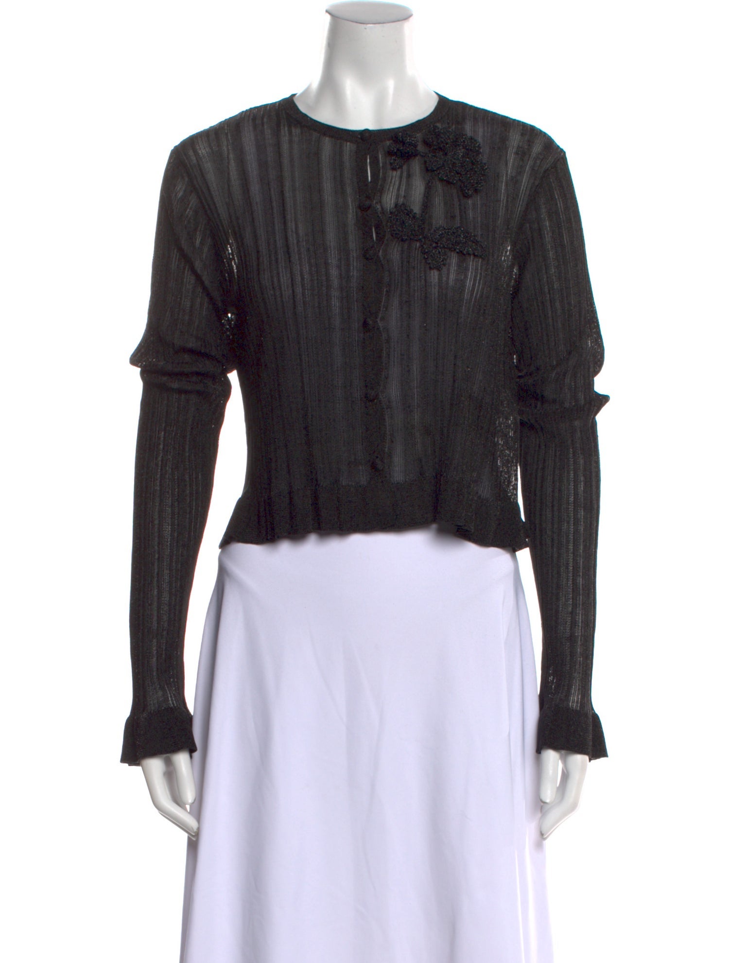 Erdem Striped Crew Neck Sweater w/ Tags