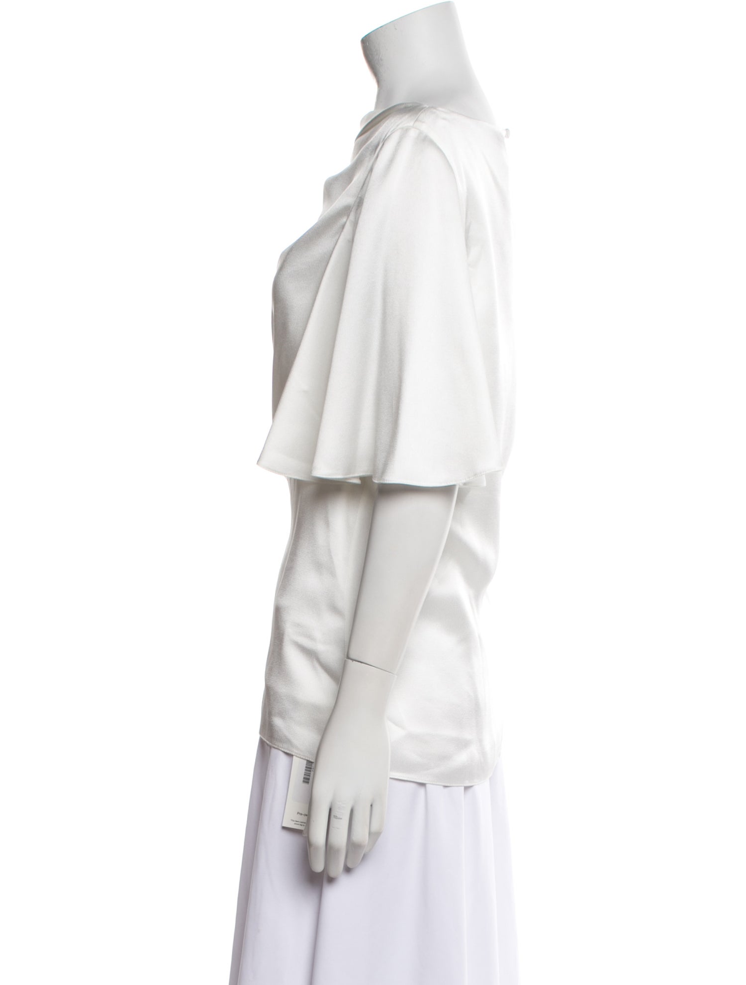 Erdem Bateau Neckline Short Sleeve Blouse w/ Tags