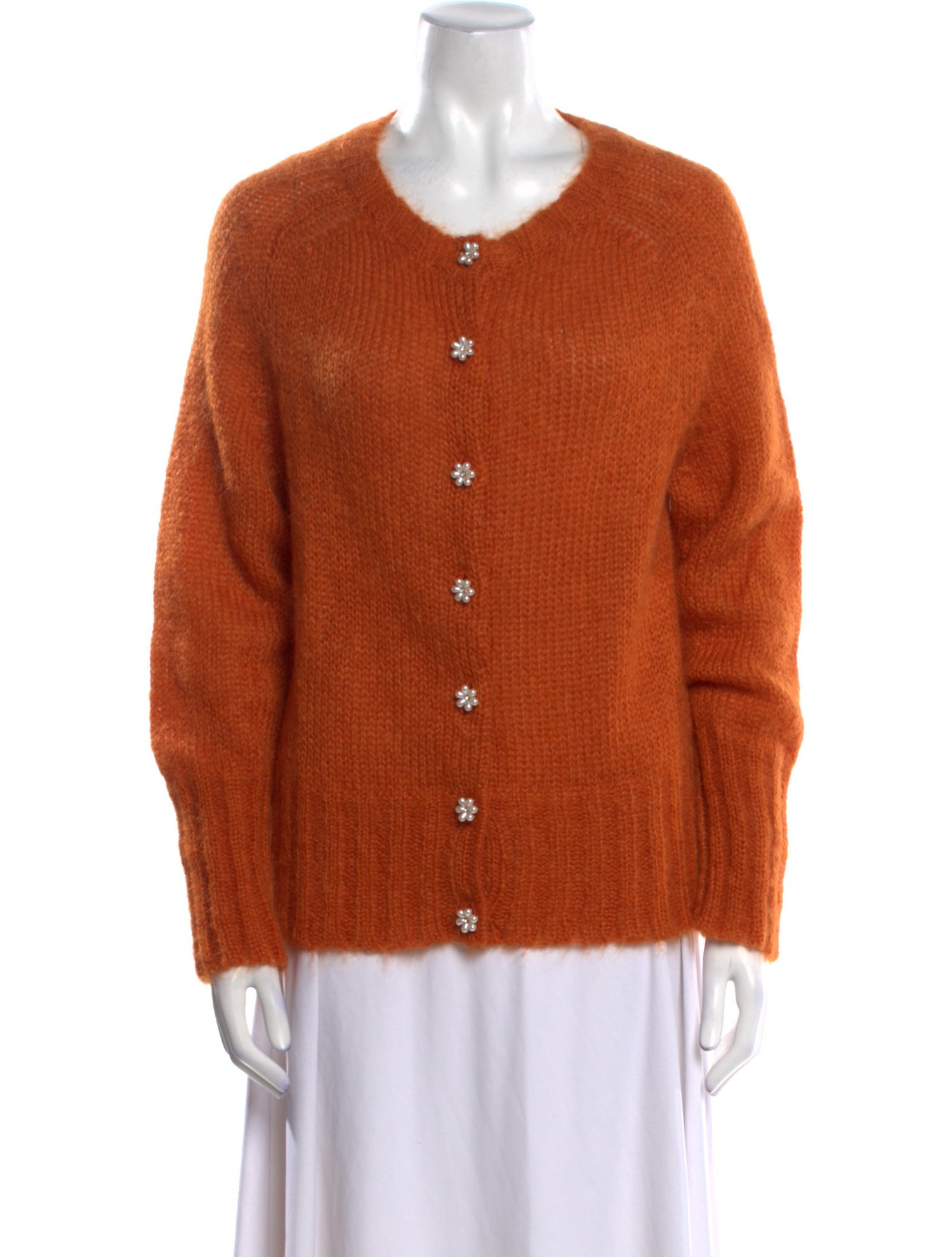 Erdem Mohair Scoop Neck Sweater