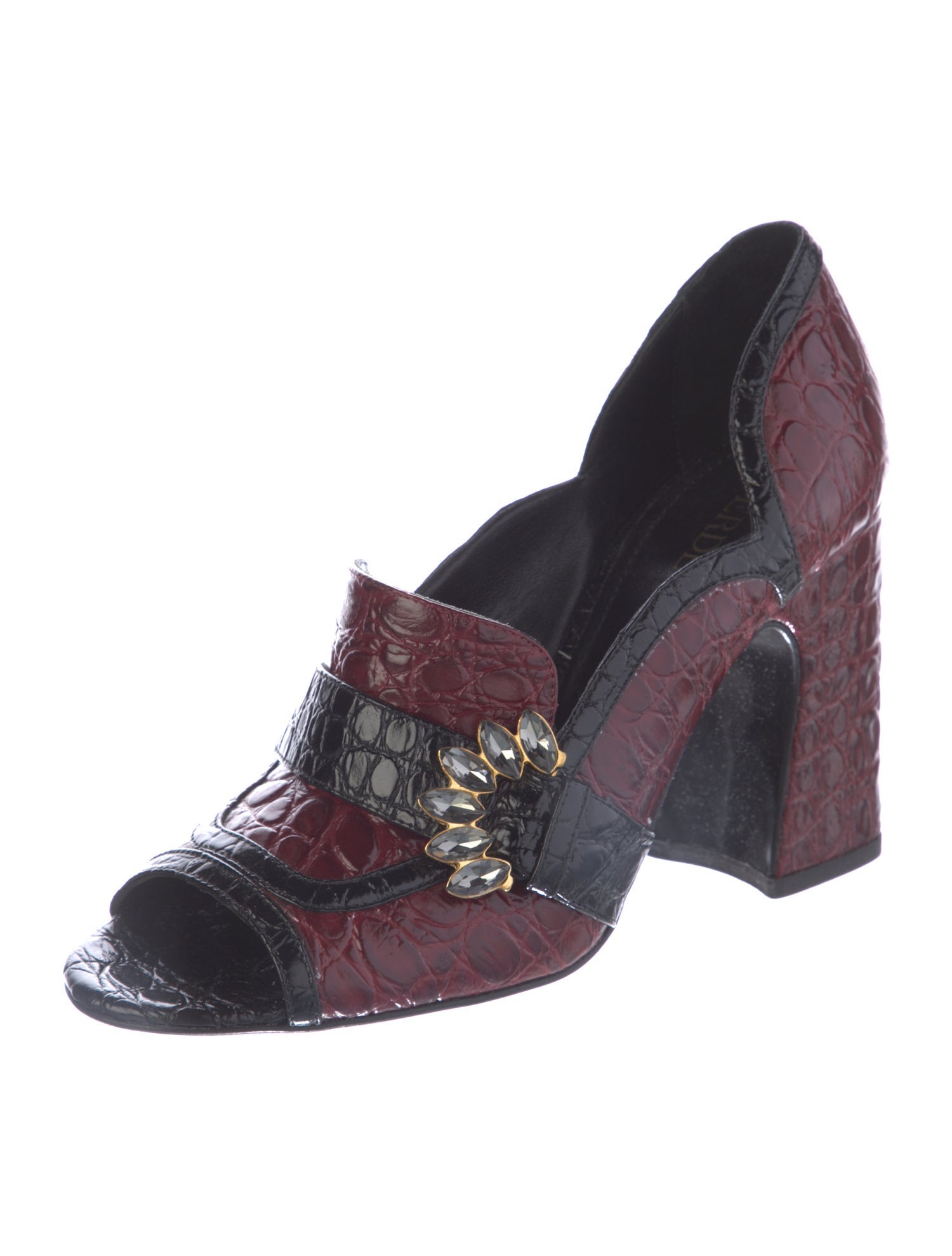 Erdem Leather D'Orsay Pumps