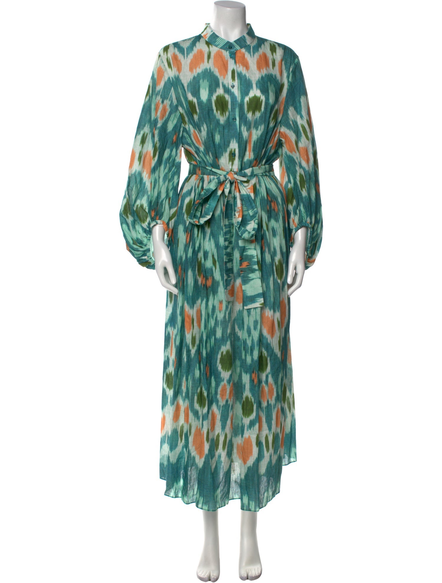 Erdem Printed Long Dress