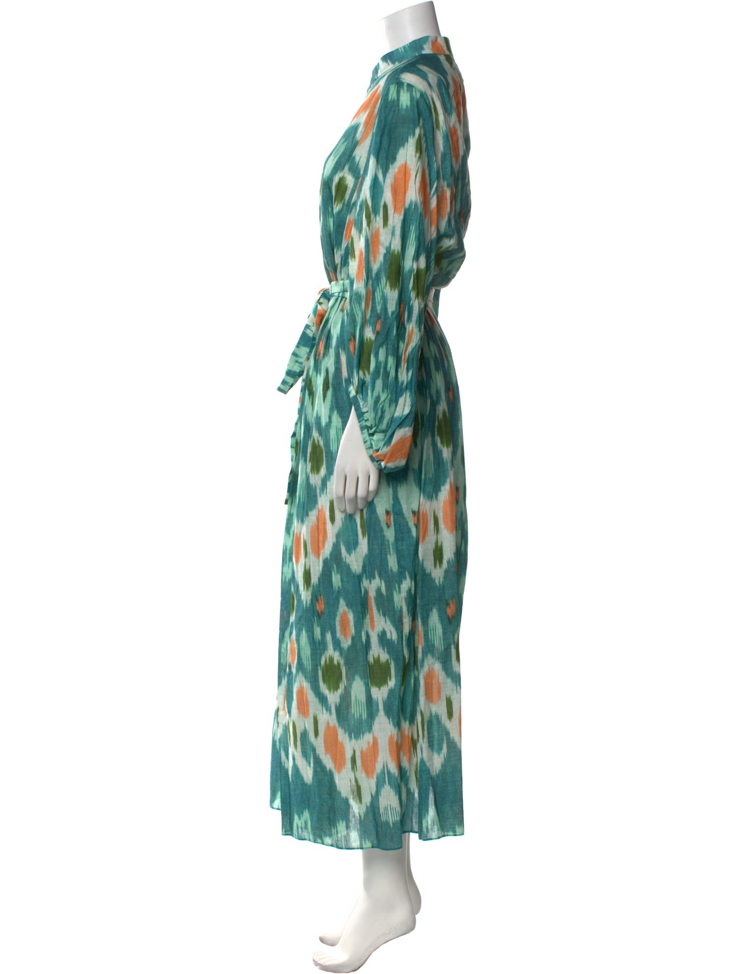 Erdem Printed Long Dress