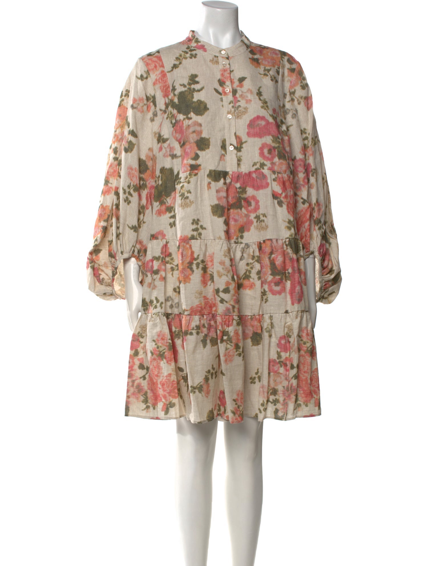 Erdem Linen Knee-Length Dress w/ Tags
