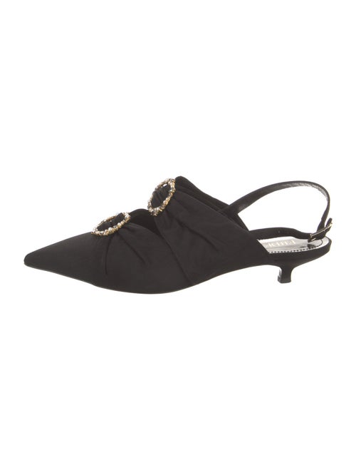 Erdem Crystal Embellishments Slingback Pumps