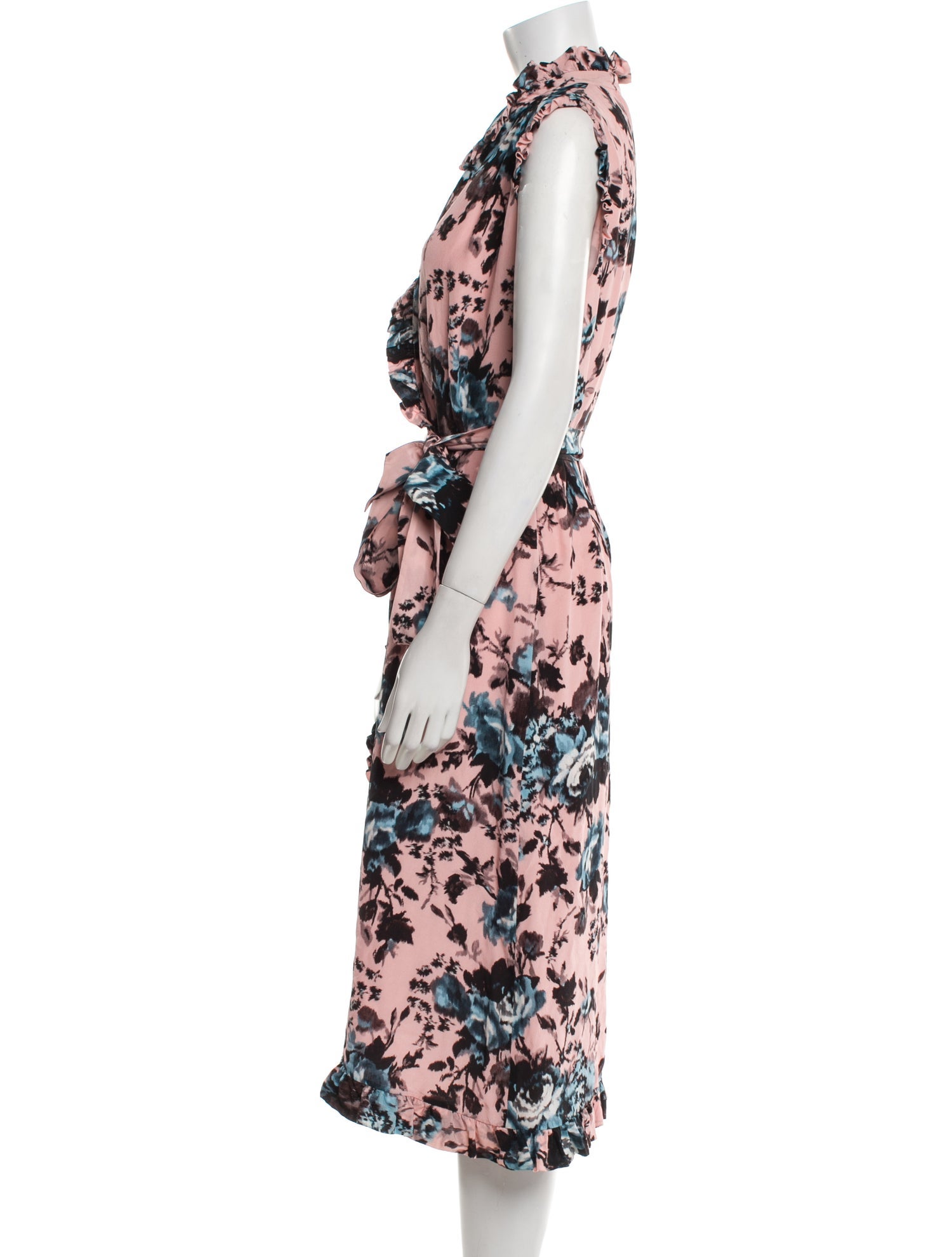 Erdem Silk Midi Length Dress