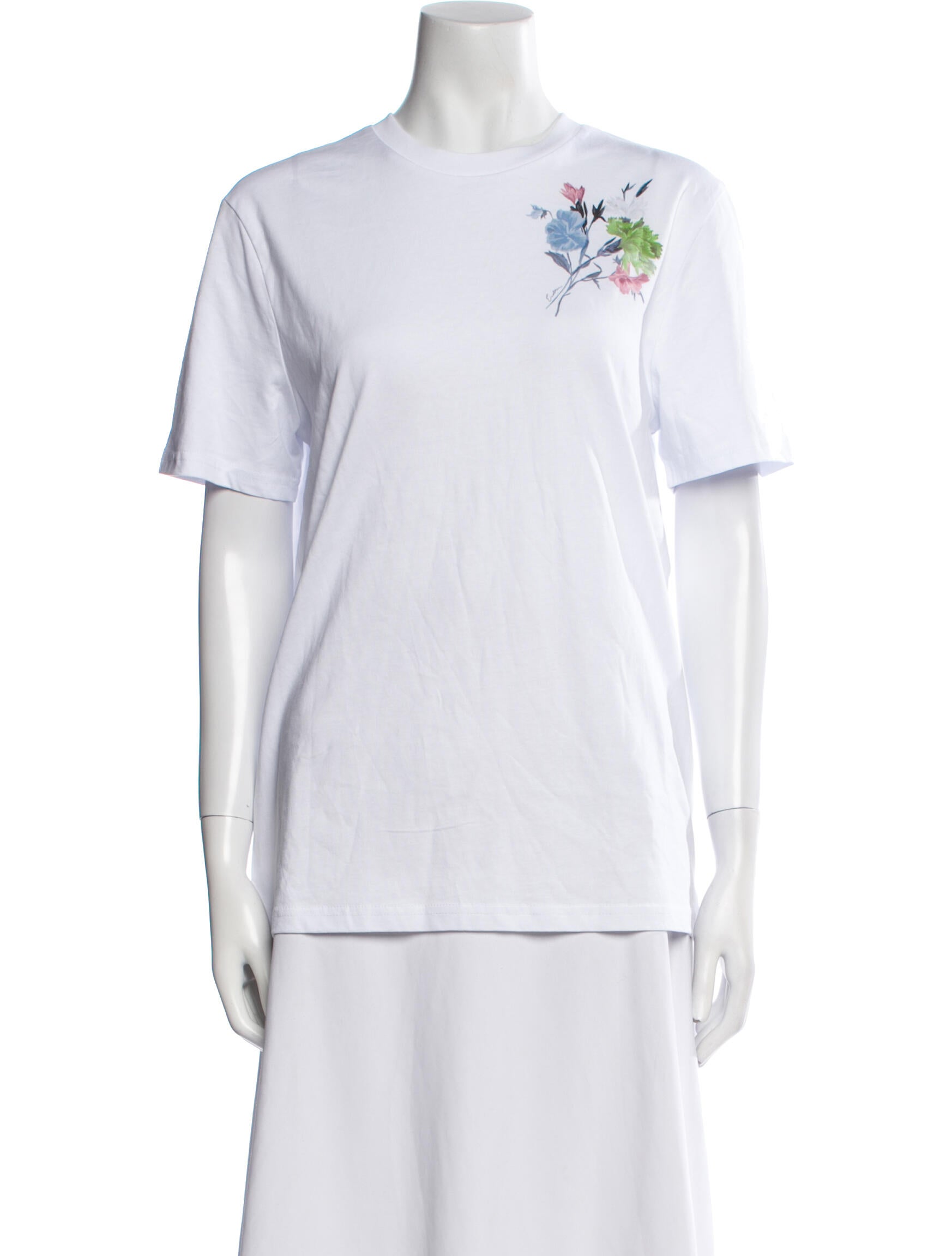 Erdem Graphic Print Crew Neck T-Shirt