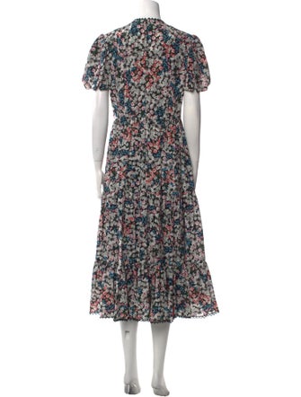 Erdem Silk Midi Length Dress