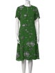 Erdem Floral Print Midi Length Dress