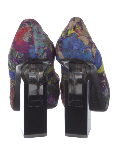 Erdem Floral Print Pumps
