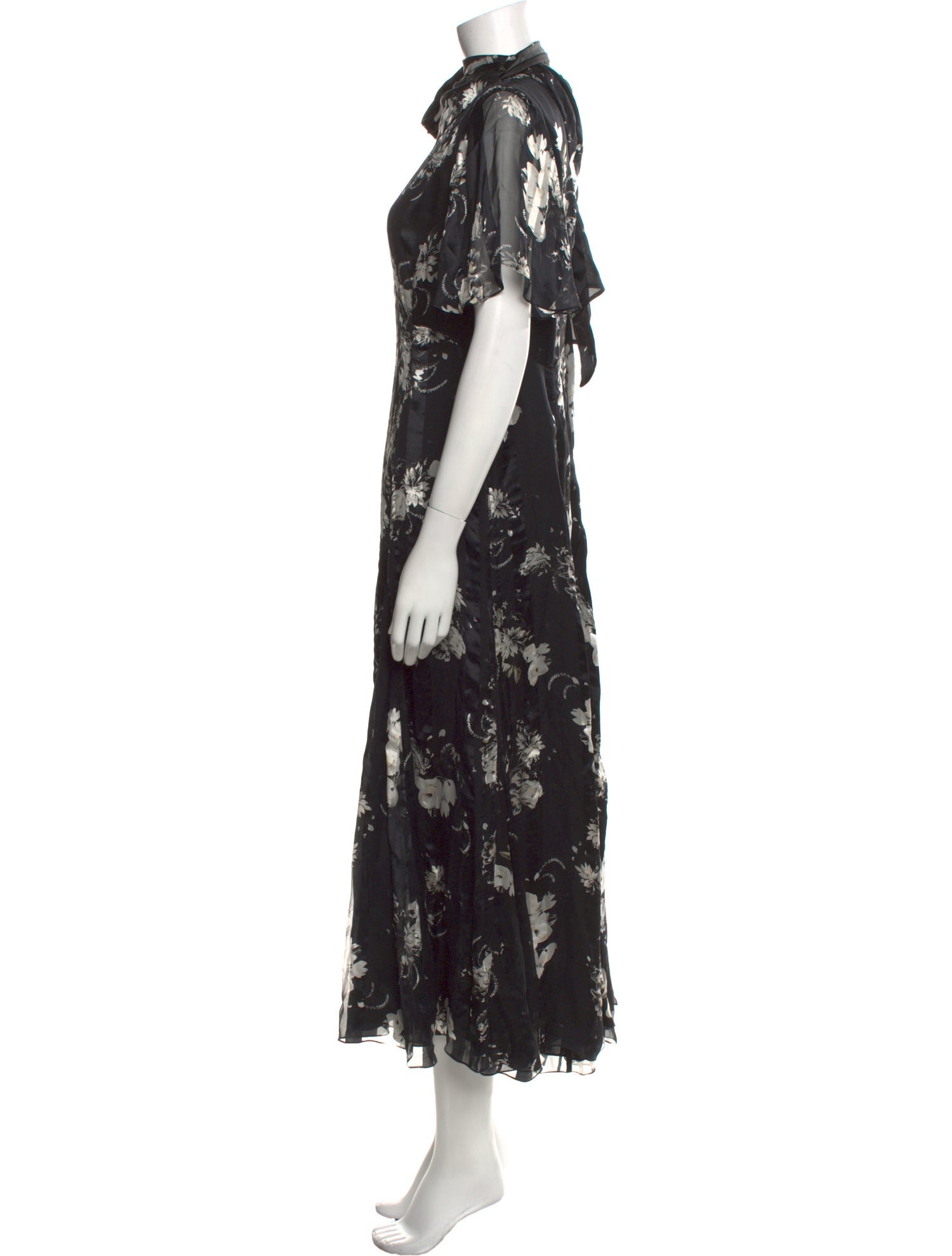 Erdem Silk Long Dress