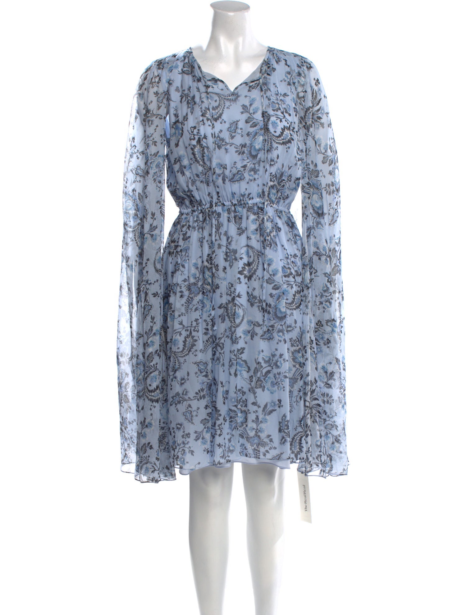 Erdem Floral Print Mini Dress