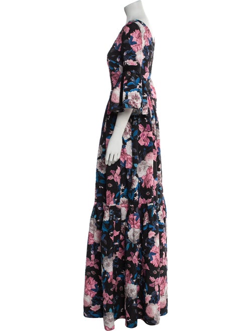 Erdem Floral Print Long Dress