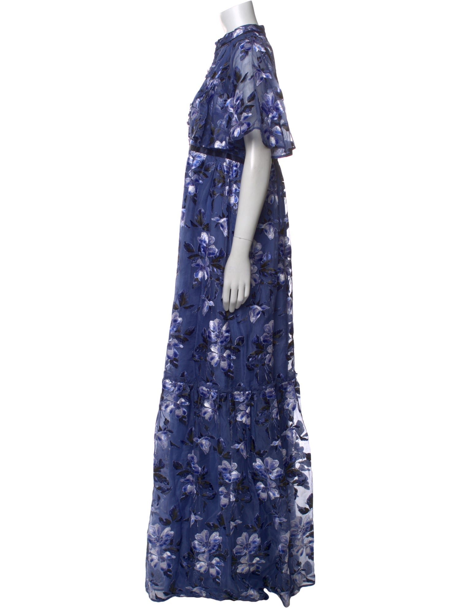 Erdem Silk Long Dress