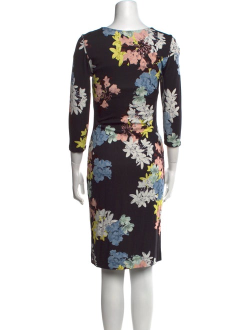 Erdem Floral Print Knee-Length Dress