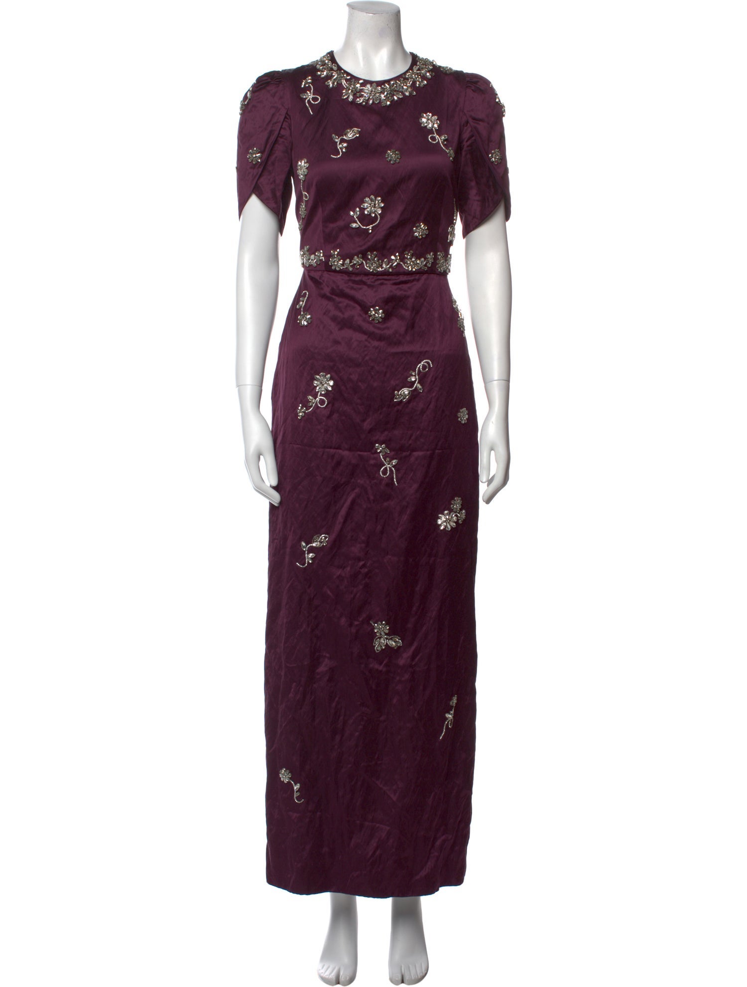 Erdem Floral Print Long Dress