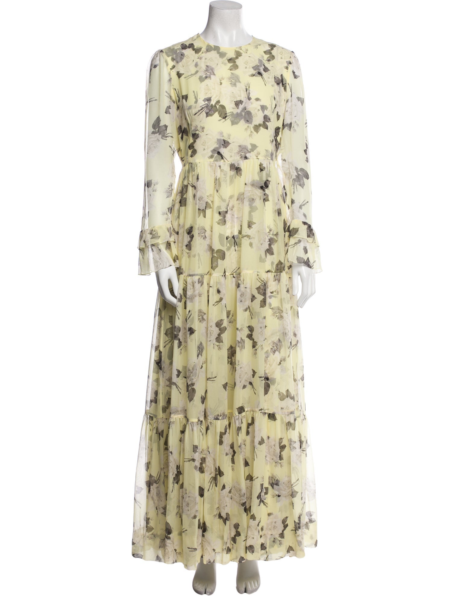 Erdem Silk Long Dress