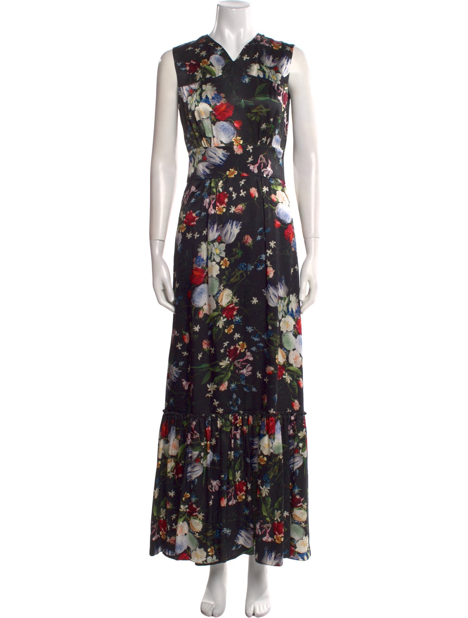 Erdem Silk Long Dress