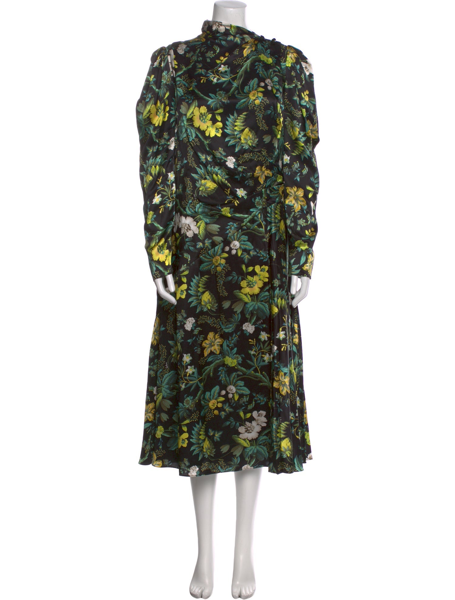 Erdem Silk Midi Length Dress