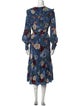 Erdem Silk Midi Length Dress