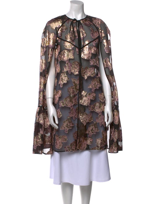 Erdem Floral Print Crew Neck Tunic