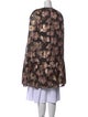 Erdem Floral Print Crew Neck Tunic