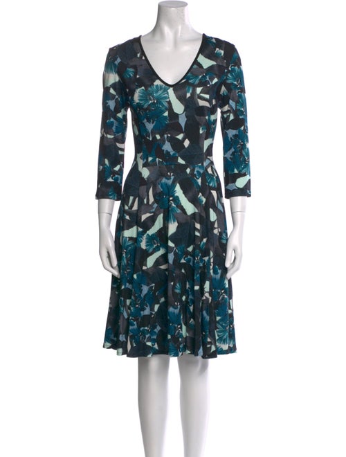 Erdem Printed Knee-Length Dress