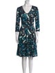 Erdem Printed Knee-Length Dress