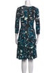 Erdem Printed Knee-Length Dress