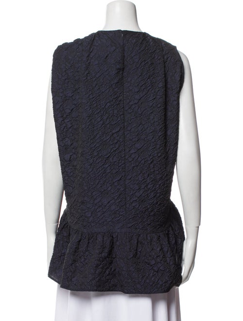 Erdem Crew Neck Sleeveless Top