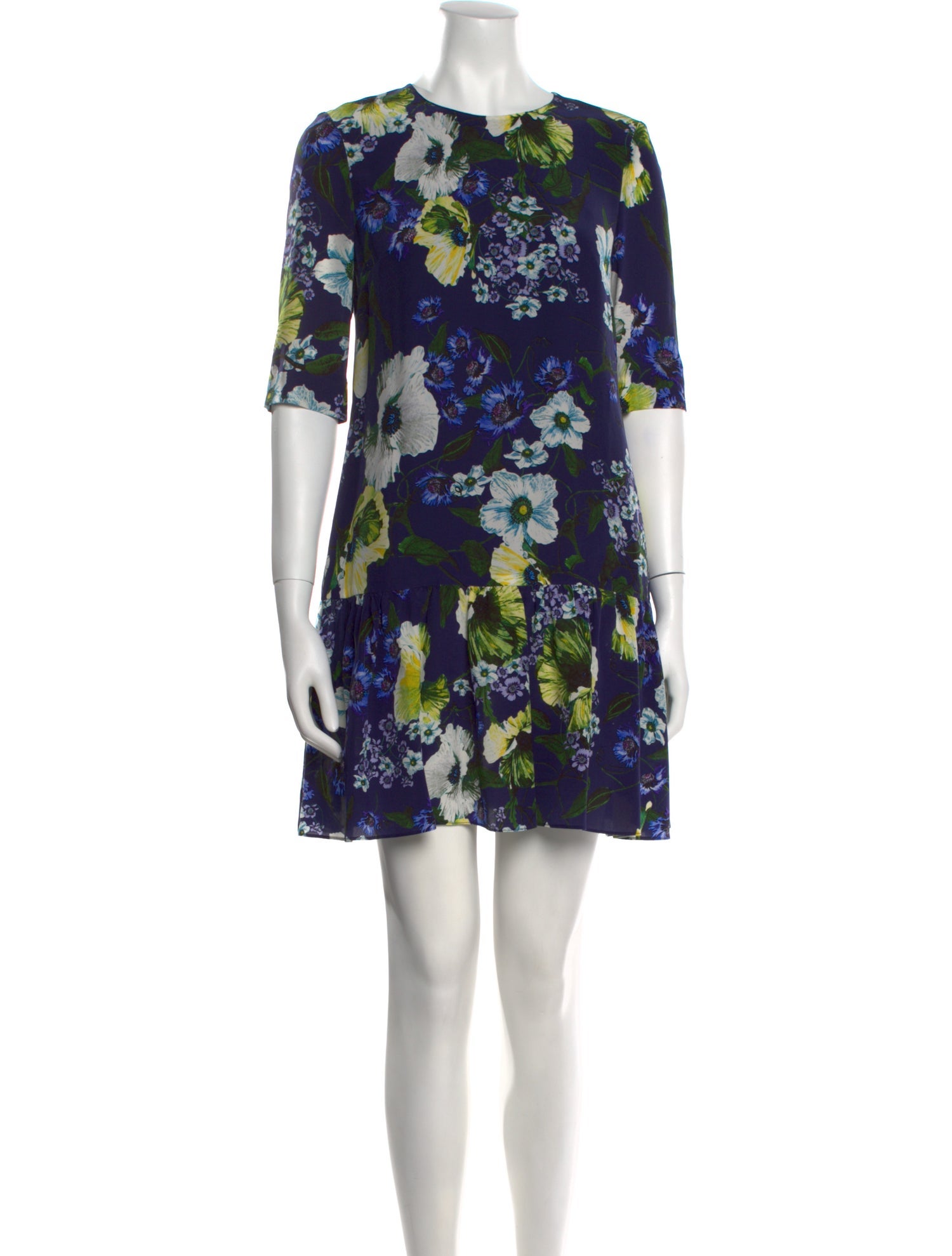 Erdem Silk Mini Dress