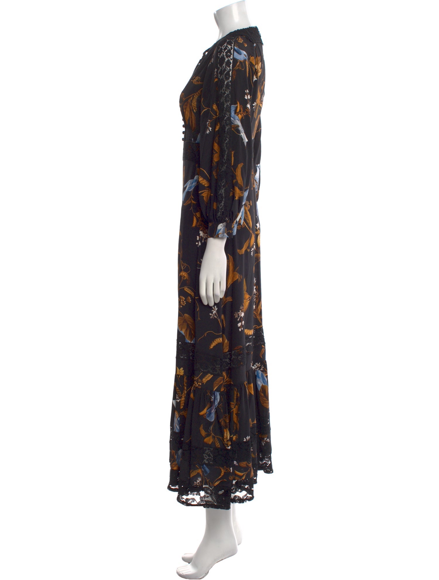 Erdem Silk Long Dress