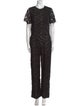 Erdem Silk Lace Pattern Jumpsuit