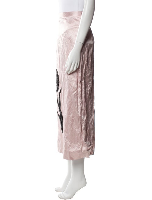 Erdem Graphic Print Midi Length Skirt