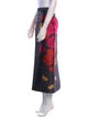 Erdem Floral Print Midi Length Skirt