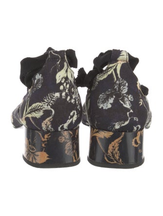 Erdem Printed Gladiator Sandals