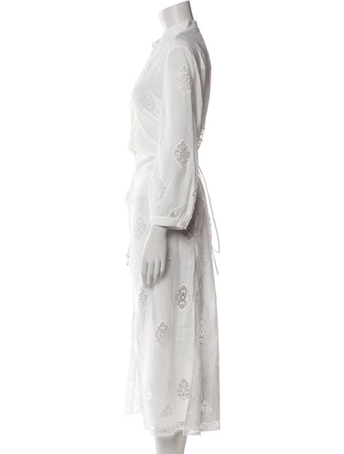 Erdem Lace Pattern Long Dress