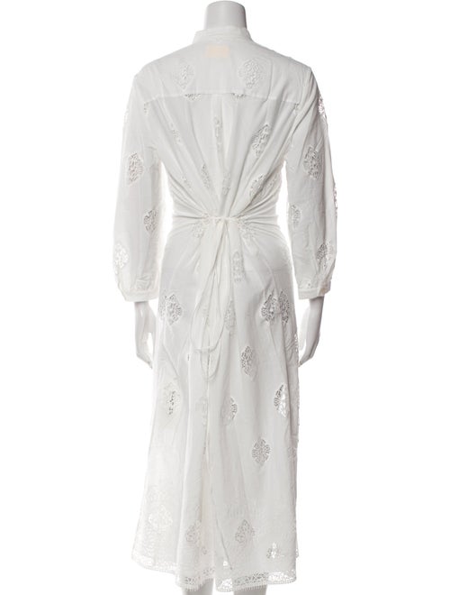 Erdem Lace Pattern Long Dress
