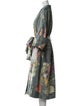 Erdem Floral Print Trench Coat