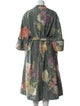Erdem Floral Print Trench Coat