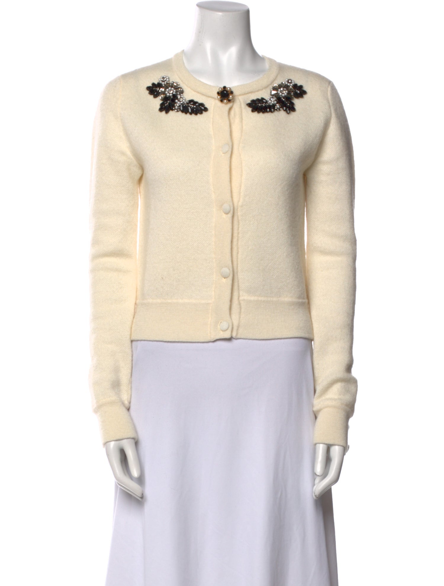 Erdem Mohair Crew Neck Sweater