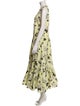 Erdem Floral Print Long Dress