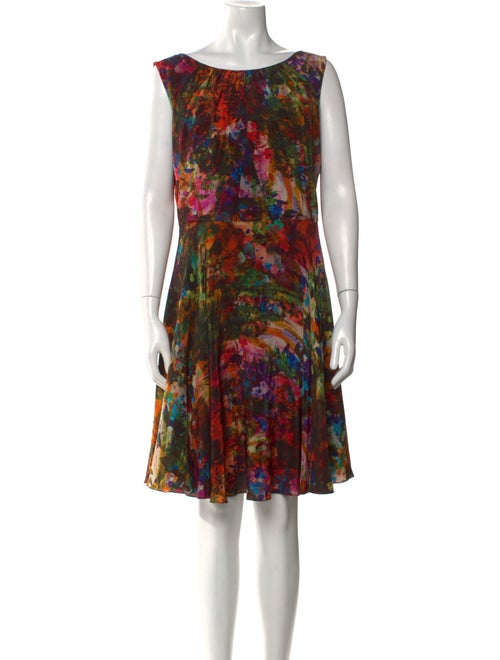 Erdem Printed Knee-Length Dress