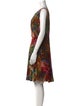 Erdem Printed Knee-Length Dress