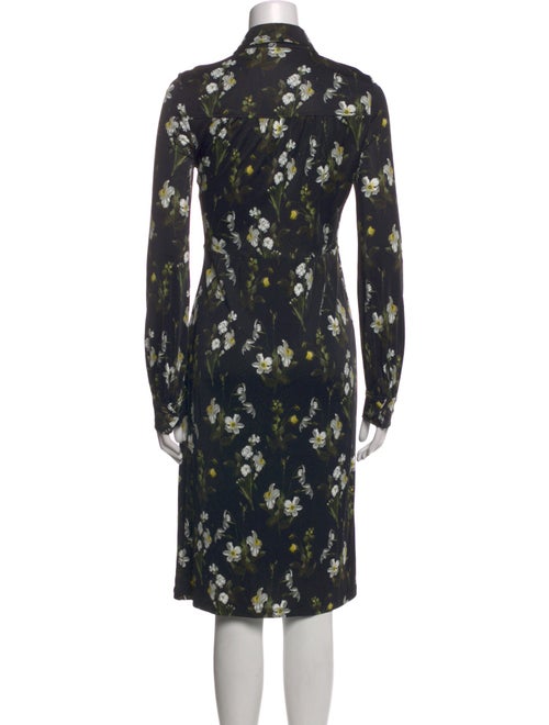 Erdem Floral Print Midi Length Dress