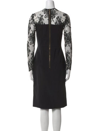 Erdem Lace Pattern Long Dress
