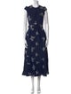 Erdem Linen Long Dress