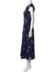Erdem Linen Long Dress