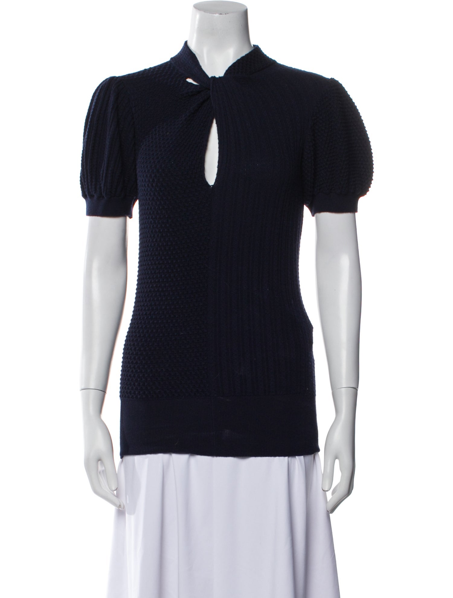 Erdem Wool Mock Neck Sweater