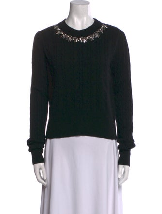 Erdem Lambswool Crew Neck Sweater