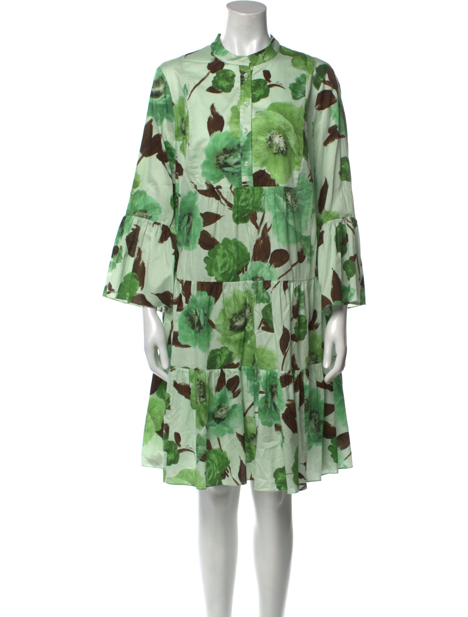 Erdem Floral Print Knee-Length Dress w/ Tags